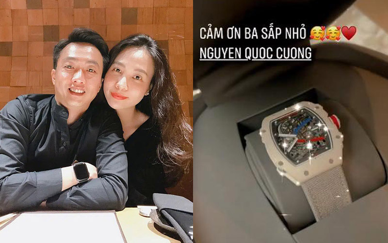Cường Đô La tặng đồng hồ hiệu nịnh &quot;nóc nhà&quot;, giá bao nhiêu mà khiến netizen nghe xong xỉu dọc xỉu ngang?
