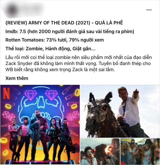 Bom tấn kinh dị 18  Army of the Dead làm netizen náo loạn ngay khi chiếu: Phim zombie sáng tạo nhất 10 năm trở lại đây rồi! - Ảnh 3.