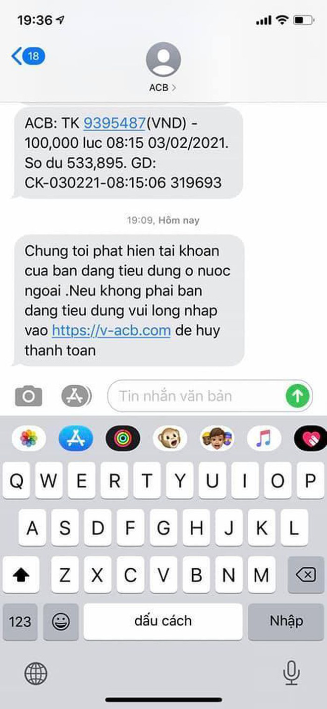 Người dùng nhận nhiều tin nhắn lừa đảo, giả mạo từ đầu số ngân hàng Vietcombank - Ảnh 5.