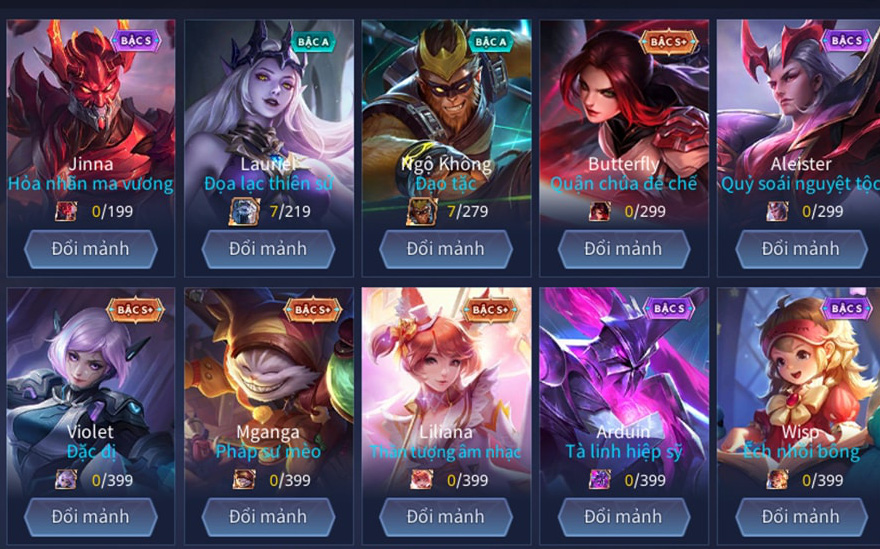 Liên Quân Mobile: Hướng dẫn game thủ nhận mảnh skin đặc biệt trong Shop quy đổi, hóa ra &quot;dân cày&quot; vẫn có skin xịn miễn phí