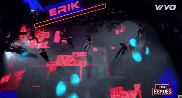 Sân khấu của Erik tại The Heroes bị tố copy vũ đạo hit EXO và cách dàn dựng của show Hàn cùng format? - Ảnh 5.