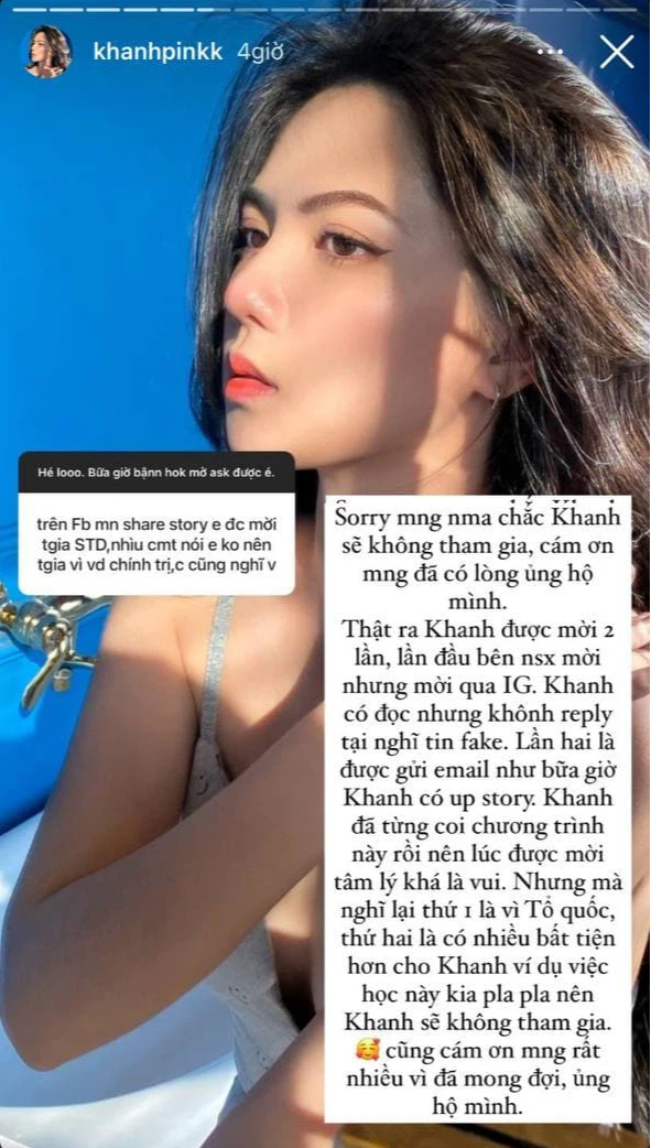 Hot girl Việt lọt vào mắt xanh của ê-kíp Sáng Tạo Doanh quyết định từ chối tham gia dù được mời - Ảnh 4.