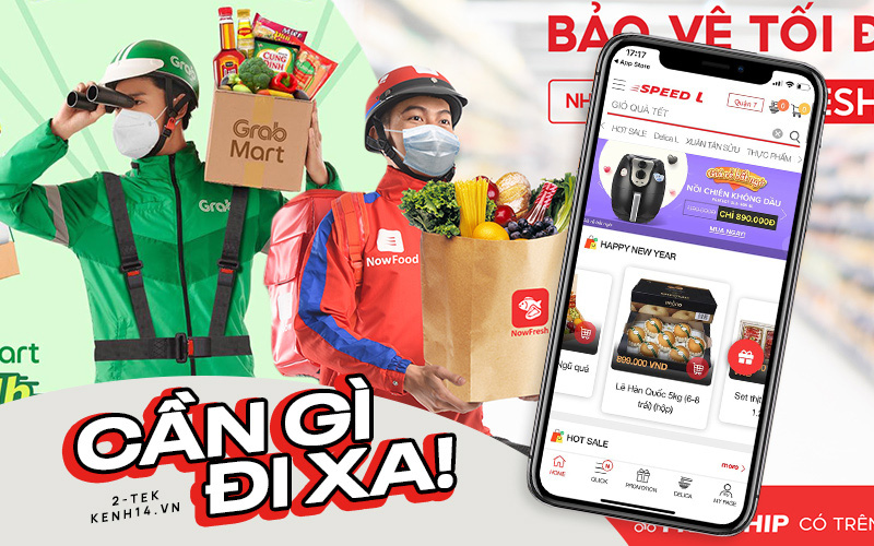 Top ứng dụng đi chợ online xịn xò giữa mùa dịch, ở nhà &quot;chill&quot; và chọn hàng, shipper sẽ giao tận nơi!