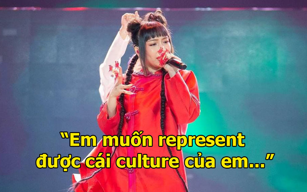 Con gái diva Mỹ Linh gây tranh cãi khi phát biểu nửa Việt nửa Anh: &quot;Em muốn represent được cái culture của em là người Việt Nam&quot;