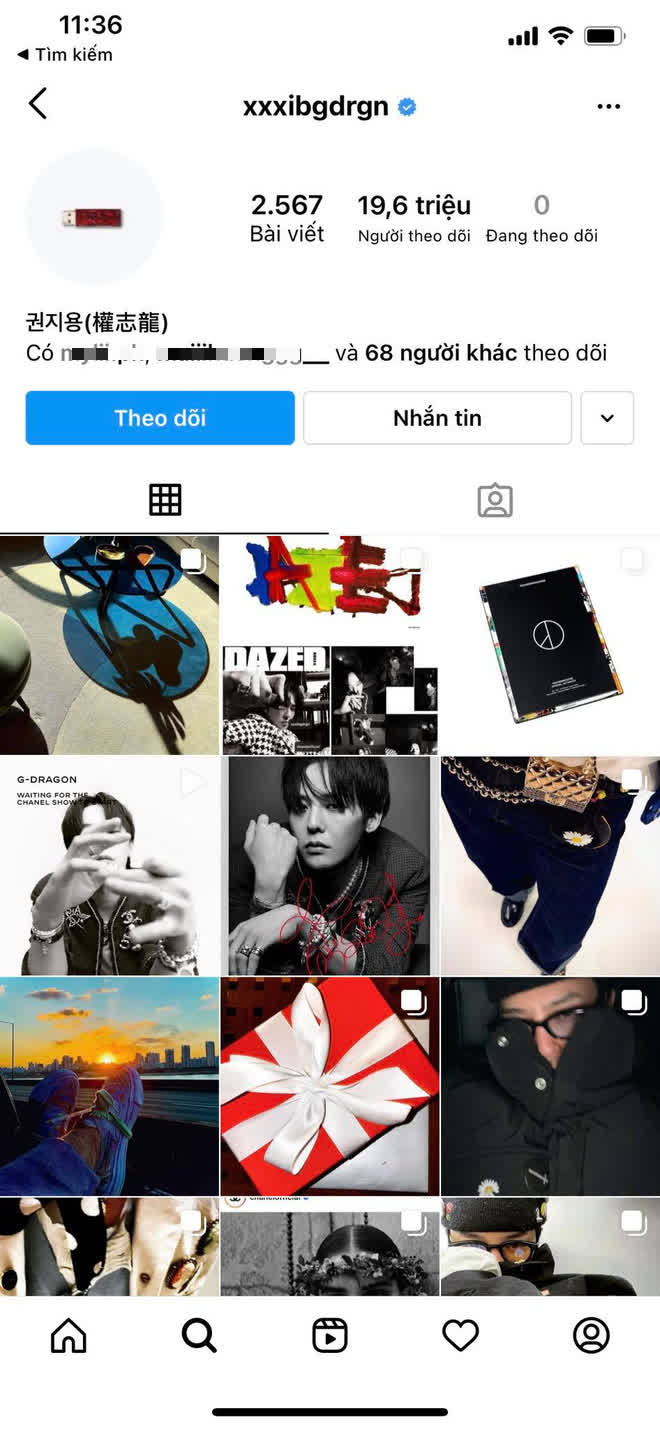 Sở hữu gần 20 triệu follower trên Instagram, nhưng G-Dragon vẫn ngậm ngùi đứng sau một nam hậu bối mới nổi - Ảnh 2.
