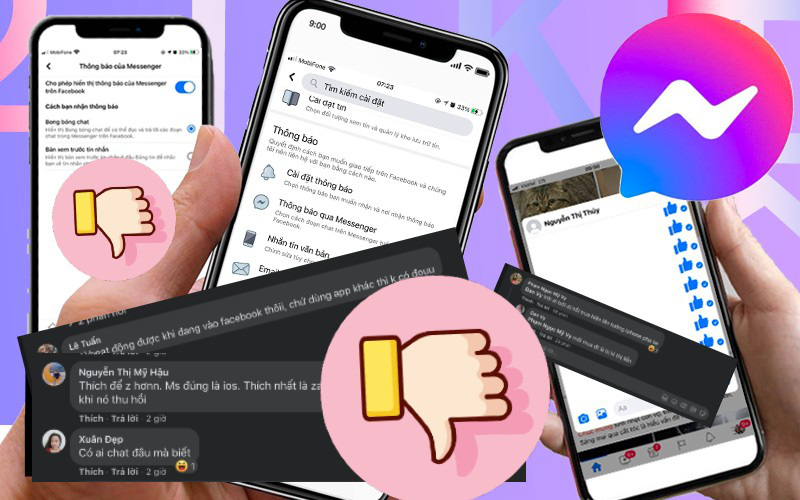 Messenger trên iPhone cập nhật bong bóng chat, người khen không thấy, người chê thì nhiều vô kể!