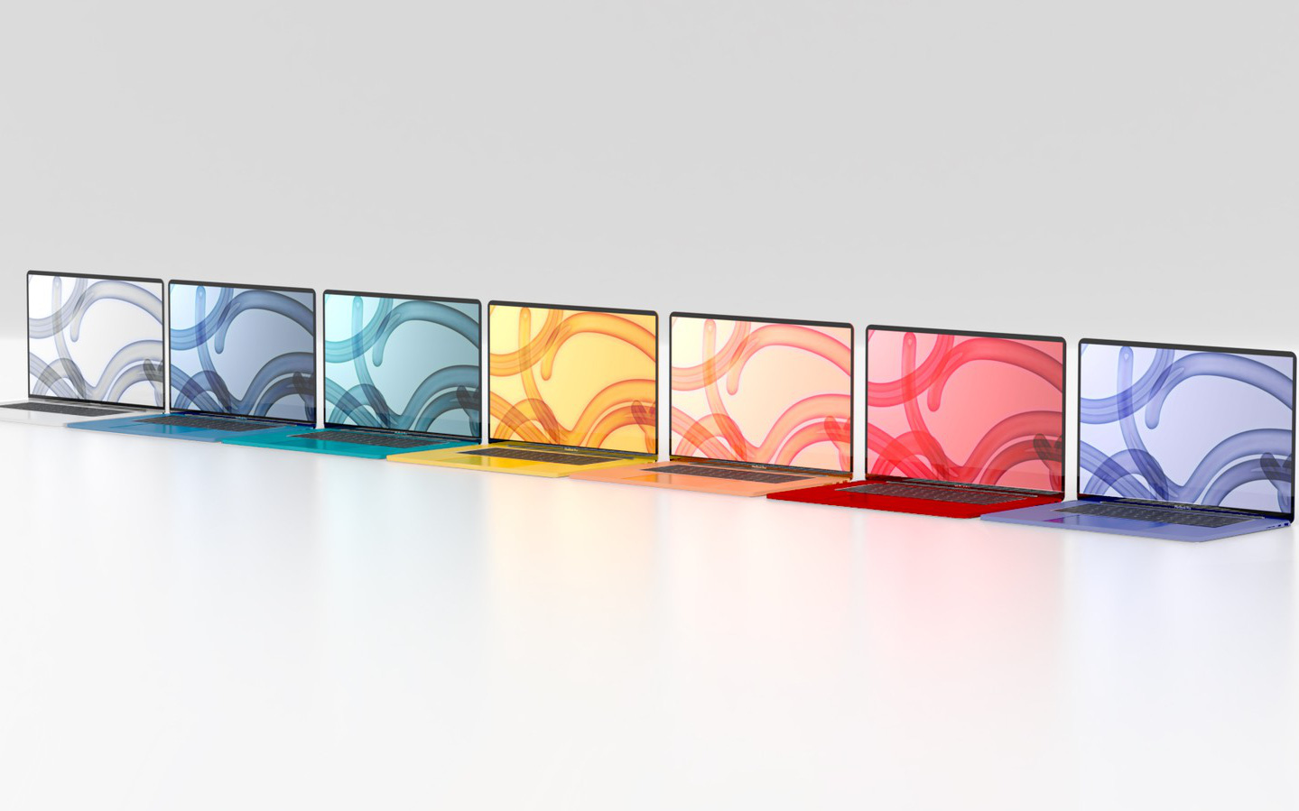 MacBook Air 2021 sẽ có 7 màu sắc giống iMac, nhìn là muốn &quot;chốt đơn&quot; ngay lập tức!