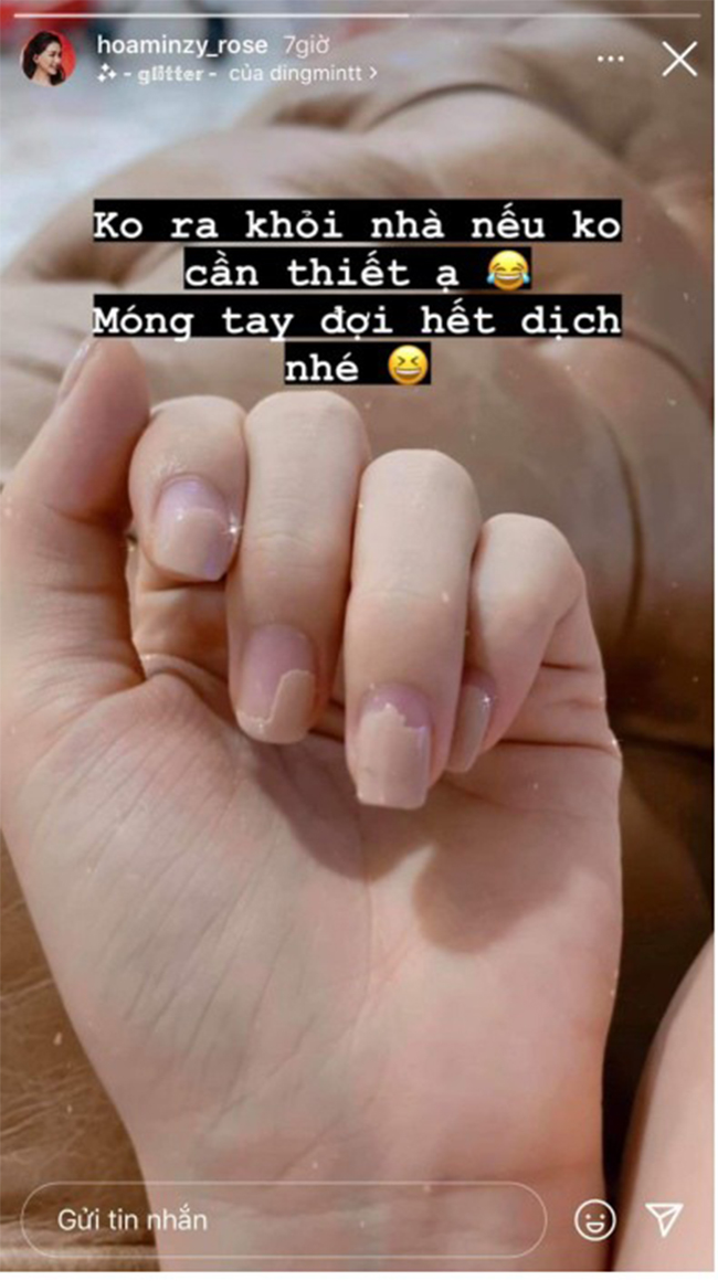 Thiếu vắng tiệm nail, salon tóc, sao Việt đành phải tự xử và kết quả thì buồn điên lên - Ảnh 4.