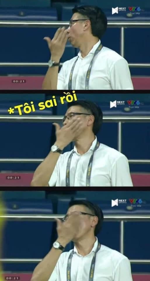 Việt Nam thắng Malaysia, meme cười bể bụng ngập tràn mạng xã hội, biểu cảm của nam cầu thủ đội bạn chiếm spotlight - Ảnh 1.