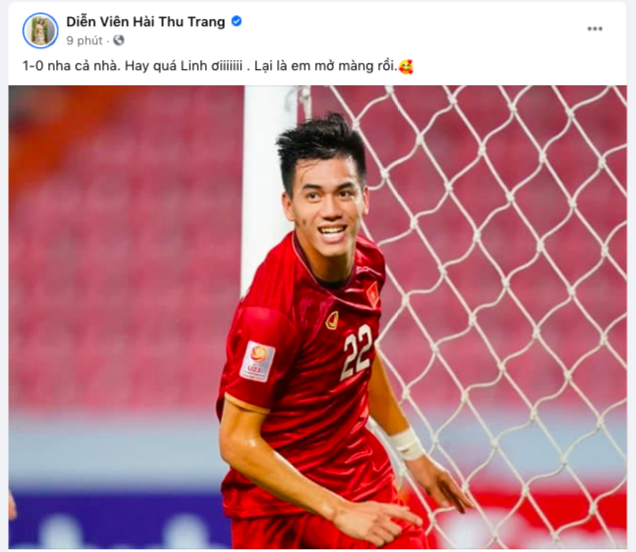 NGAY LÚC NÀY: Jack và cả showbiz đang đồng loạt gọi tên Tiến Linh sau bàn thắng mở tỷ số cho đội tuyển Việt Nam! - Ảnh 8.