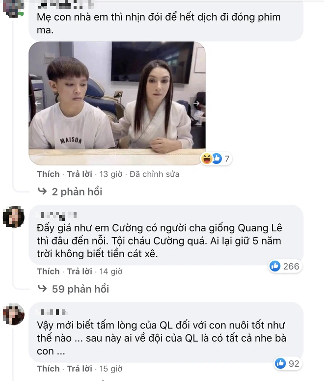 Quang Lê đăng ảnh cực tình cảm với con nuôi Phương Mỹ Chi, netizen lập tức spam ảnh Phi Nhung và Hồ Văn Cường để so sánh - Ảnh 3.
