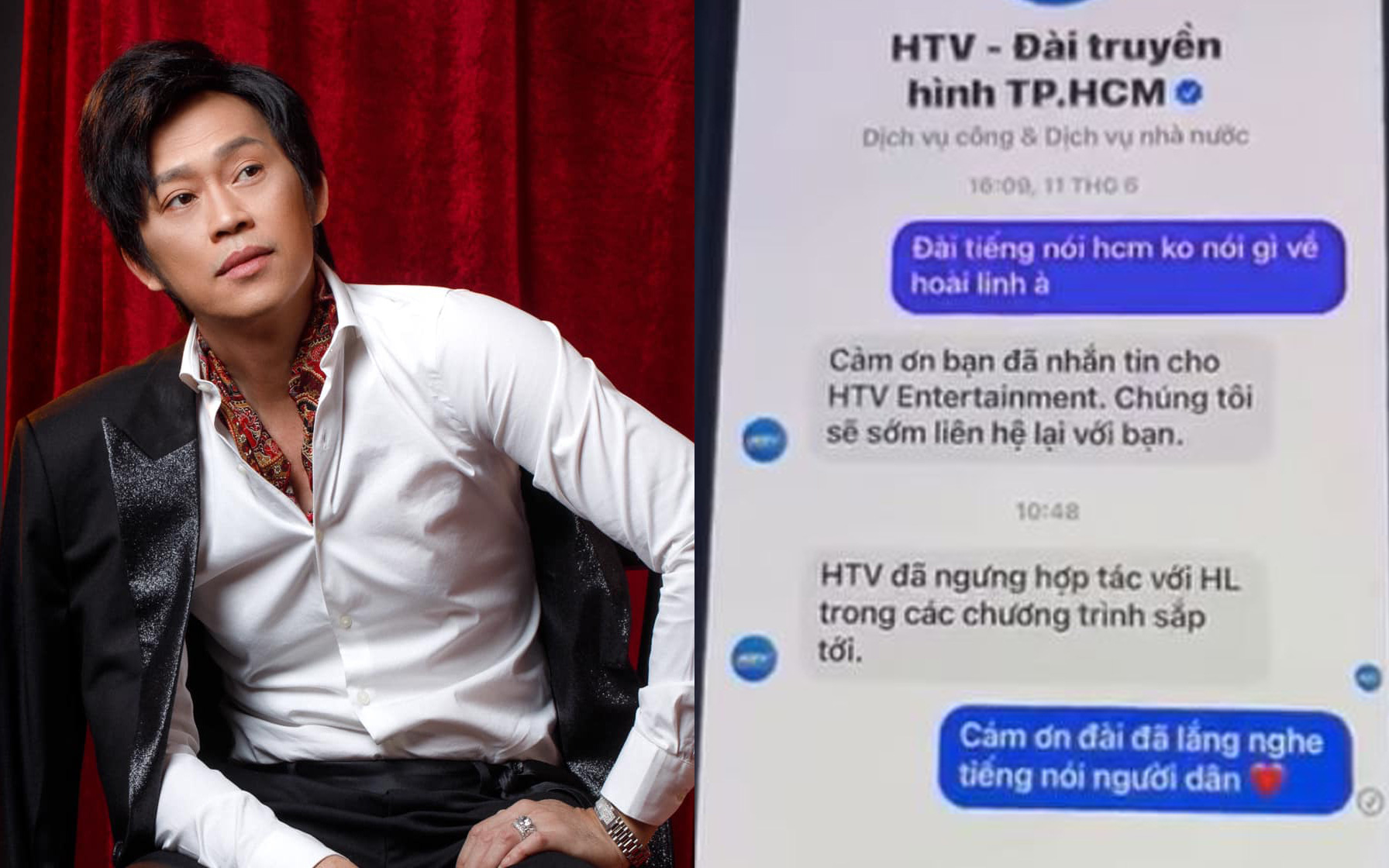 Phía NS Hoài Linh đáp trả gay gắt về thông tin bị HTV cấm sóng