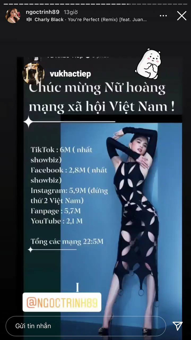 Ngọc Trinh là nữ hoàng mạng xã hội nhưng sao ngày nào cũng bị unfollow? - Ảnh 2.