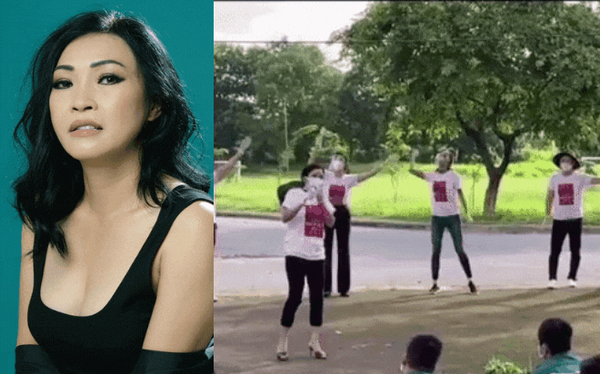 Phương Thanh hát hit kinh điển ngay trong khu cách ly, netizen tấm tắc: &quot;Đeo khẩu trang kín, kéo micro xa tận Cà Mau mà giọng vẫn đỉnh&quot;