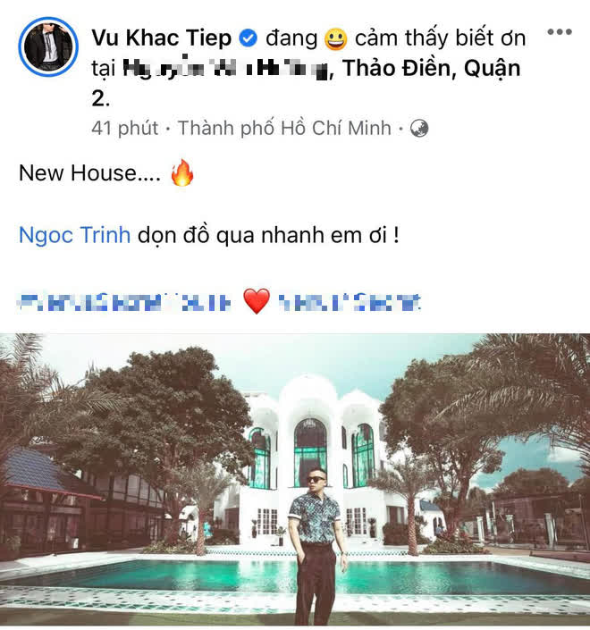 Chốt lại lùm xùm, Vũ Khắc Tiệp khoe căn siêu biệt thự 1800m2 đã hoàn thiện: Khu hồ bơi khủng, hé lộ 1 góc bên trong gây choáng! - Ảnh 6.