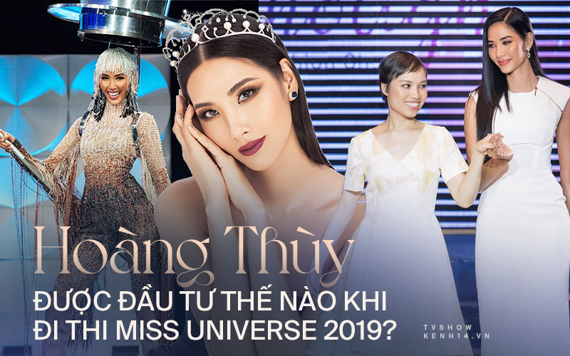 Hoàng Thùy có bị ê-kíp Miss Universe Vietnam đầu tư kém hơn H'Hen Niê, Khánh Vân khi thi quốc tế?