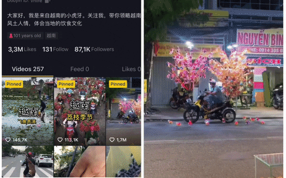 Cộng đồng mạng Trung Quốc &quot;phát sốt&quot; vì một hình ảnh quen thuộc trên đường phố Việt Nam, hút hàng triệu lượt thả tim trên TikTok