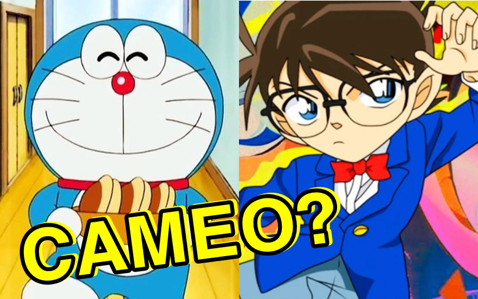 Phát hiện Doraemon đóng cameo trong Thám Tử Lừng Danh Conan, hội anime kinh điển chính thức &quot;đụng&quot; nhau?