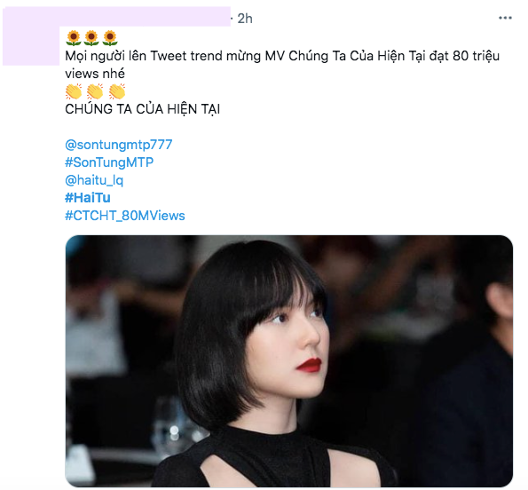 Nửa đêm nửa hôm, netizen đẩy hashtag Hải Tú lên thẳng #1 Twitter Việt Nam, chuyện gì đây? - Ảnh 6.