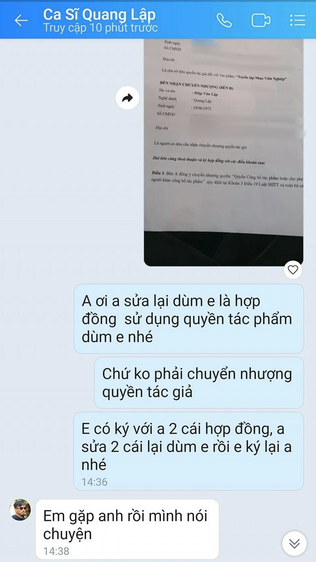 Ca sĩ sở hữu video 200 triệu view bất ngờ bị tác giả tố lừa hợp đồng và cướp trắng trợn 17 ca khúc? - Ảnh 3.