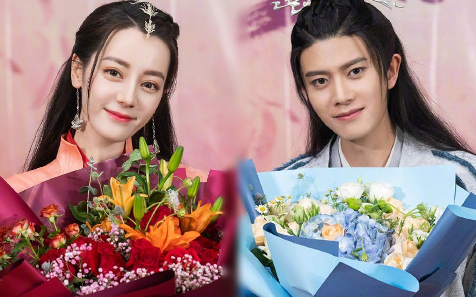 Nhậm Gia Luân lộ vẻ gầy gò kém sắc cạnh Nhiệt Ba ở lễ đóng máy, fan chưa gì đã lo anh chị &quot;bay màu&quot; ở phần 2?