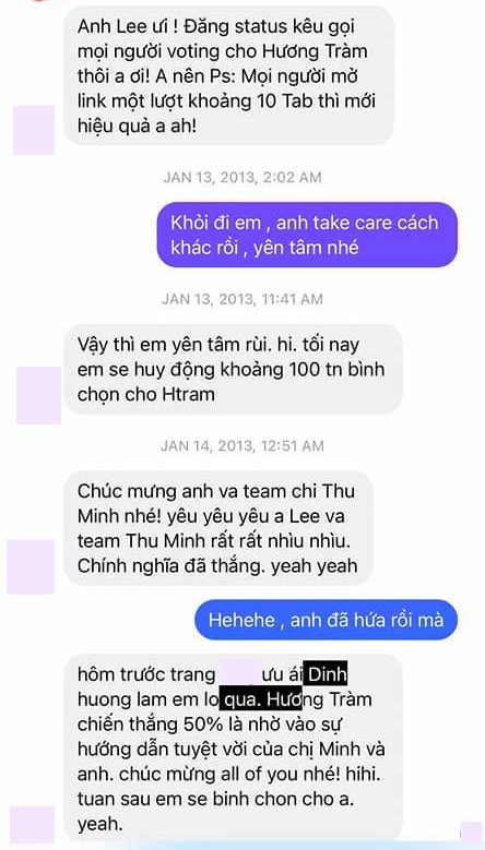 Nathan Lee tung tin nhắn chứng minh từng hỗ trợ team Thu Minh đưa Hương Tràm lên ngôi tại The Voice, còn đặt mật khẩu wifi là tên đàn chị - Ảnh 3.