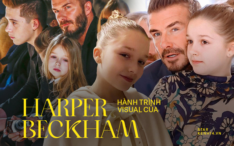 Harper Beckham thay đổi qua 10 năm: Từ bé đã được Tổng biên tập Vogue o bế, đi sự kiện át cả bố mẹ cực phẩm