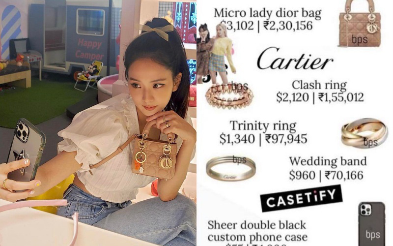 Chán ốp iPhone đắt đỏ của Dior, Jisoo (BLACKPINK) trở lại dùng ốp &quot;bình dân&quot; với giá chỉ hơn 1 triệu đồng
