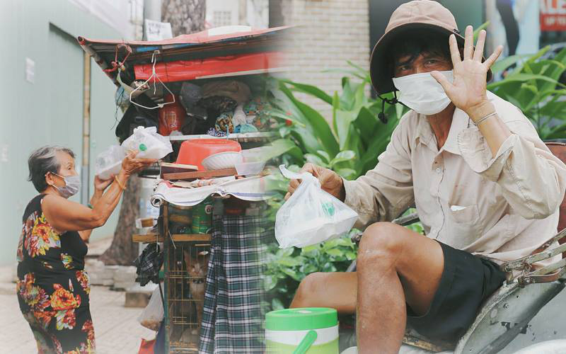 Chuyện ấm lòng khi Sài Gòn giãn cách: Hội chị em miệt mài nấu hàng trăm phần cơm, đi khắp nơi để tặng cho người khó khăn