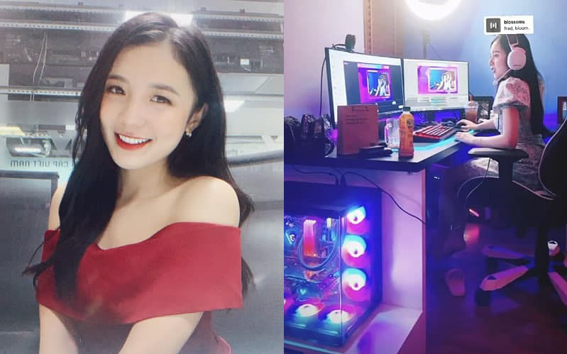 Nữ MC Liên Quân Mobile khoe góc livestream &quot;xịn xò&quot;, cộng đồng mạng soi ra ngay một điều đặc biệt