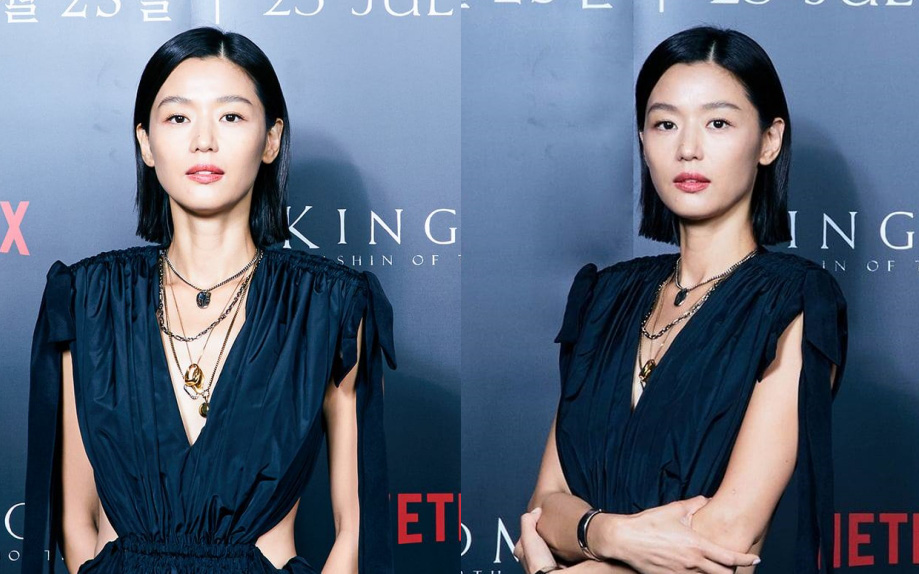 Xuống tóc sau tin đồn ly hôn, Jeon Ji Hyun vẫn đẹp nhức nách trong họp báo Kingdom: Ashin Of The North