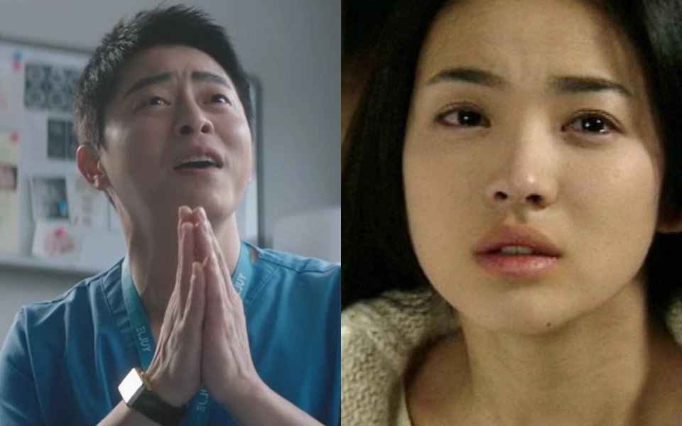 Hai chúa hề Hospital Playlist bị Song Hye Kyo - Won Bin &quot;nhập&quot;, ăn cua tuyết thôi mà tưởng Trái Tim Mùa Thu ùa về!