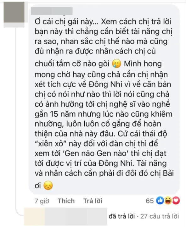 Netizen mỉa mai câu trả lời lòng vòng của Hiền Hồ khi được hỏi về giọng hát Đông Nhi: Muốn chê thì nói đại một tiếng - Ảnh 3.