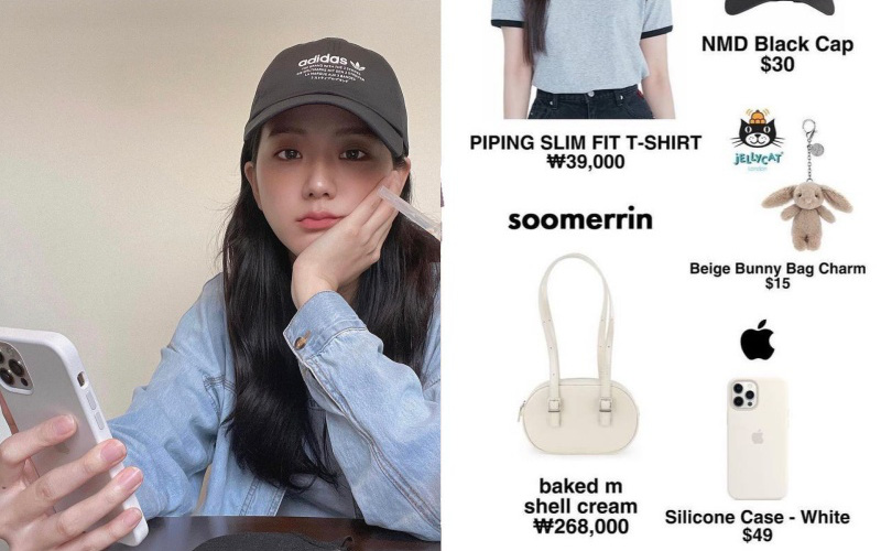 Soi mẫu ốp iPhone mới của Jisoo (BLACKPINK), hàng chính hãng Apple lại còn "ton sur ton" với outfit