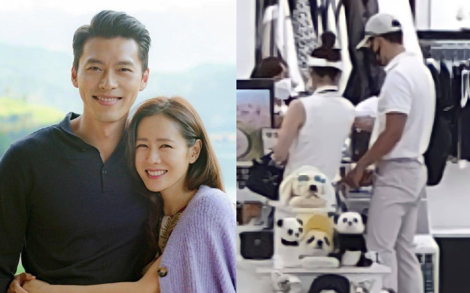 HOT: Hyun Bin và Son Ye Jin bị “tóm sống” ảnh hẹn hò chơi golf, cùng công khai đi sắm đồ như vợ chồng son