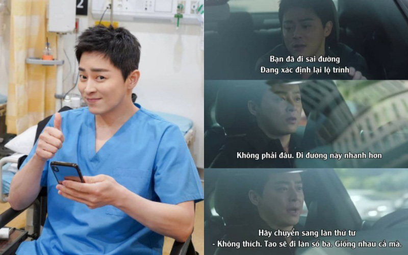 &quot;Cười rụng rốn&quot; với Ik Jun của Hospital Playlist: Cãi nhau tới bến với Google Maps, để lộ &quot;hint&quot; khác biệt so với trong phim