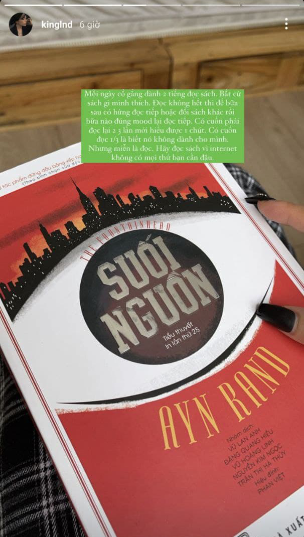 Chia sẻ quan điểm kinh điển về sách, Linh Ngọc Đàm khiến cư dân mạng phải suy ngẫm - Ảnh 1.