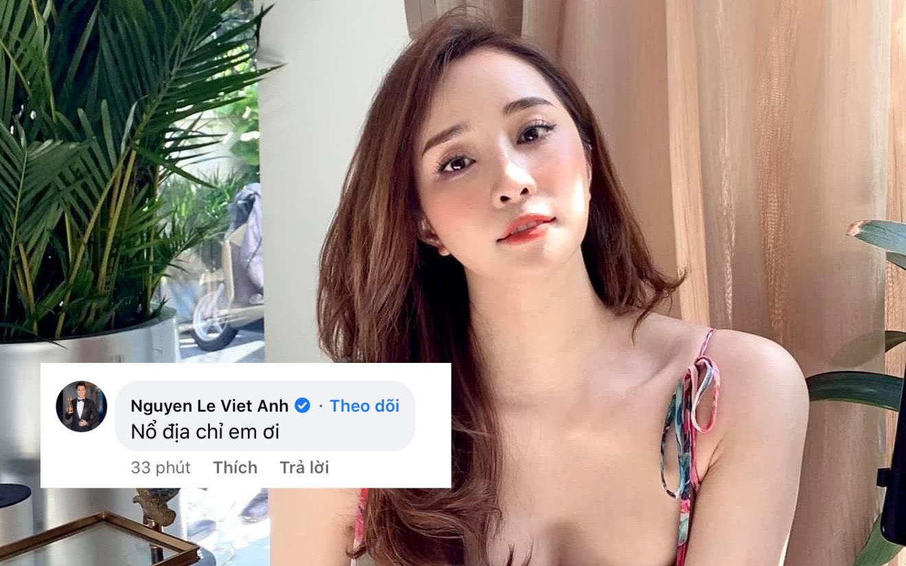 1 phút sau khi Quỳnh Nga đăng ảnh khoe ngực căng đầy sexy thả thính, Việt Anh đã vội &quot;chốt đơn&quot; luôn!