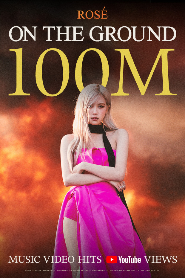 Sau On The Ground, Gone tiếp tục cán mốc 100 triệu view, Rosé (BLACKPINK) hiện đang là nữ idol solo có MV cán mốc này nhanh nhất Kpop - Ảnh 3.