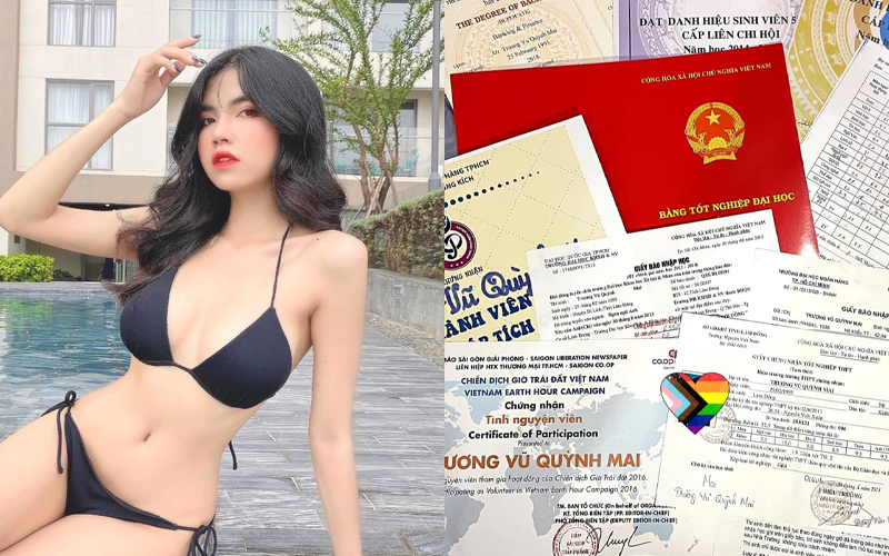 Lên tiếng cổ vũ sĩ tử, nữ streamer sexy Mai Dora khoe khéo thành tích học tập chuẩn &quot;con nhà người ta&quot;