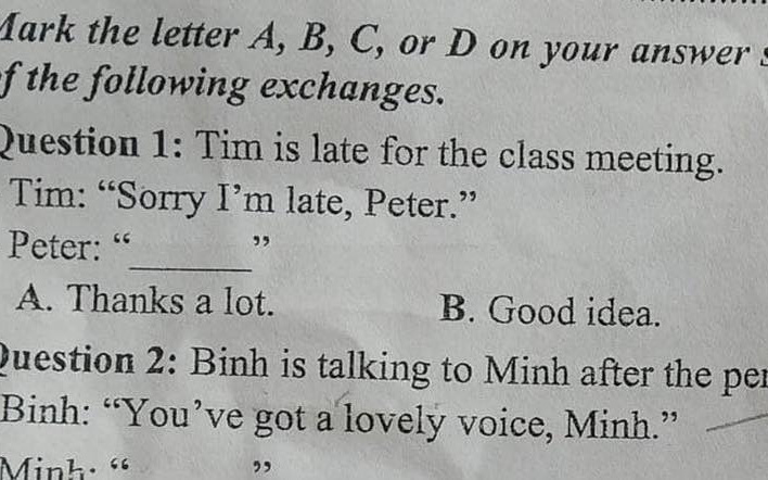 Câu hỏi thi Tiếng Anh tưởng dễ ăn, nhưng nhiều thí sinh vẫn mắc &quot;cú lừa&quot;, về dịch bài mà ôm đầu tiếc nuối