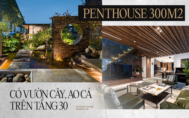Vợ chồng 9X chi 5 tỷ cải tạo penthouse, dành hẳn 150m2 làm khu vườn trên cao để &quot;chill&quot; tại gia