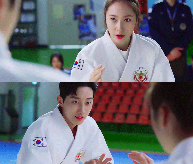 Police University mở màn với rating cao ngất, chắc nhờ Jinyoung vật Krystal ra sàn đây mà! - Ảnh 2.