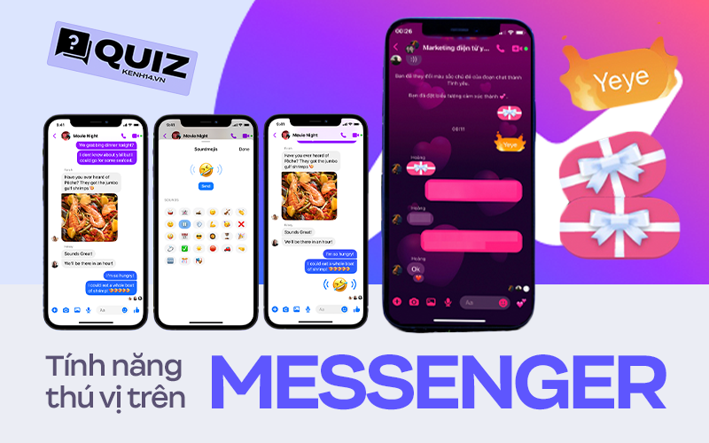 Soi những tính năng &quot;đỉnh của chóp&quot; trên Messenger mà rất nhiều người chưa hề biết tới