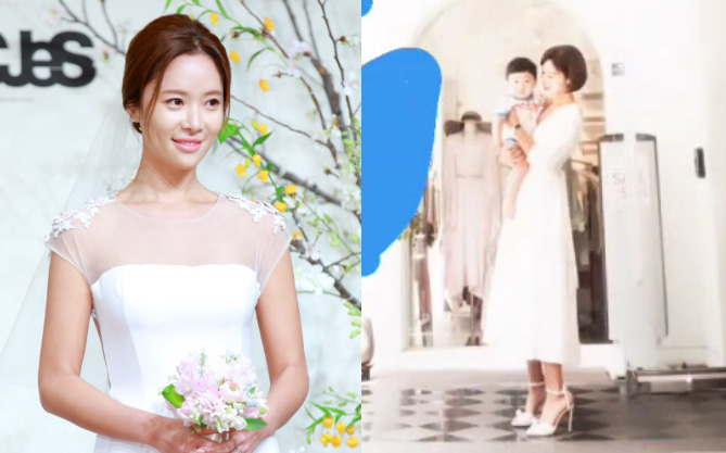 Top 1 Naver: Vừa tái hợp chồng đại gia, Hwang Jung Eum (She Was Pretty) lần đầu công bố luôn gương mặt của quý tử