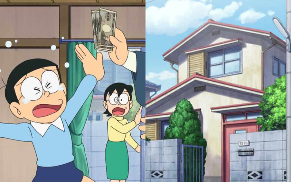 Đừng nói Nobita nghèo nữa, nghe giá căn nhà gia đình Nobi ở mà hú hồn luôn!