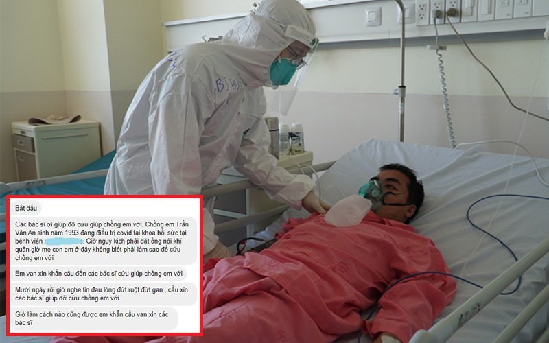 Bệnh nhân COVID-19 nguy kịch được cứu sống nhờ những tin nhắn cầu cứu trên fanpage Bệnh viện Chợ Rẫy
