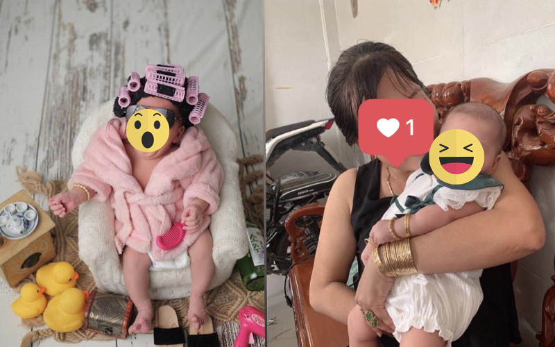 MXH phát sốt vì ảnh hiếm của con gái Jack và Thiên An lúc 4 tháng tuổi: Mặt như bản sao của bố, cực yêu khi “lên đồ”