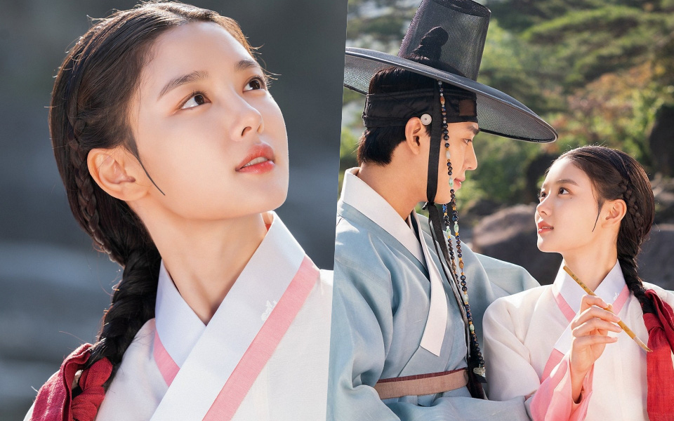 Kim Yoo Jung mặc hanbok đẹp như tiên tử bên Ahn Hyo Seop, dân tình nhớ ngay đến Mây Họa Ánh Trăng