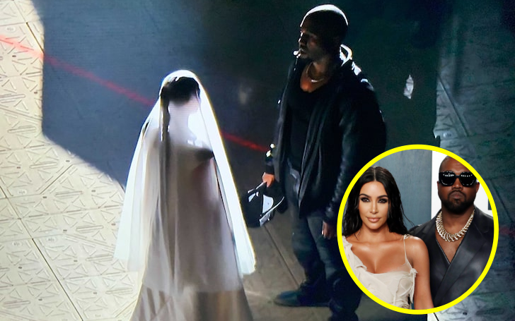 Chuyện như đùa: Rộ ảnh Kanye West và Kim Kardashian làm đám cưới lần 2 chỉ sau 6 tháng ly hôn, chuyện gì đây?